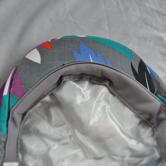 Abstract Medium Teal, Blue, & Gray Colorful Barre - Picture 8 of 8